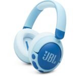 JBL JUNIOR 470NC Wireless Noise Cancelling Kids Over-Ear Headphones (Blue)