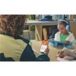 JBL JUNIOR 470NC Wireless Noise Cancelling Kids Over-Ear Headphones (Blue) - Image 7