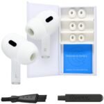 Comply Headphone Ear Tips for AirPods Pro 1 & 2 Gen (White) [Medium]