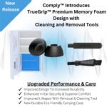 Comply Headphone Ear Tips for Samsung Galaxy Buds3 Pro (Black) [Assorted] - Image 3