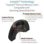 Comply Headphone Ear Tips for Samsung Galaxy Buds3 Pro (Black) [Assorted] - Image 7