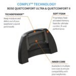 Comply Headphones Ear Tips for Bose QuietComfort II & Ultra [Medium 3-Pack] - Image 6