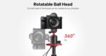 Ulanzi TT31 Claw Quick Release Camera Tripod & Monopod T050CNB1 - Image 9