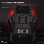 TTRacing Maxx Air Threads Fabric Gaming Chair - Darth Vader Edition - Image 3