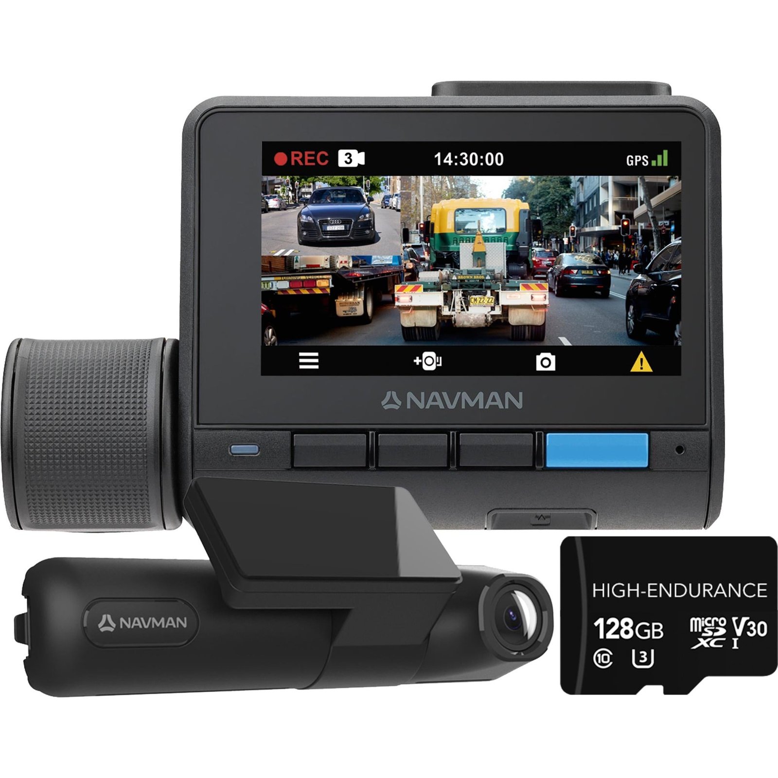 Navman MiVue True 4K Pro Surround Dash Camera 1 Navman MiVue True 4K Pro Surround Dash Camera