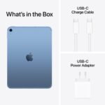 Apple iPad 11-inch A16 256GB Wi-Fi + Cellular (Blue) - Image 12