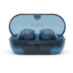 Sony WFC710N Truly Wireless Noise Cancelling Earbuds (Glass Blue) - Image 4