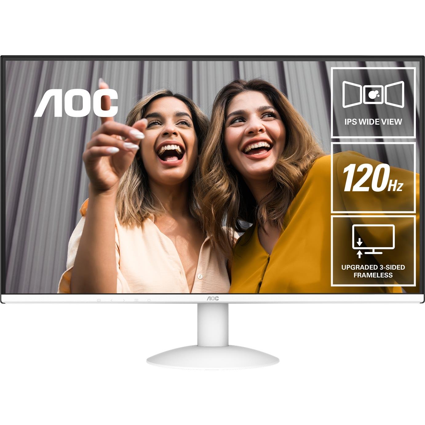 807744-Product-0-I-639087925205507165.jpg AOC 27B30H3/BW 27" FHD 120Hz Monitor - Image 1