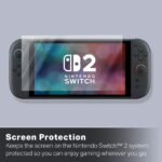 PowerA Officially Licenced High Quality Slim Screen Protector for Nintendo Switch 2 (2 pack) - Image 3
