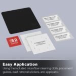PowerA Officially Licenced High Quality Slim Screen Protector for Nintendo Switch 2 (2 pack) - Image 5