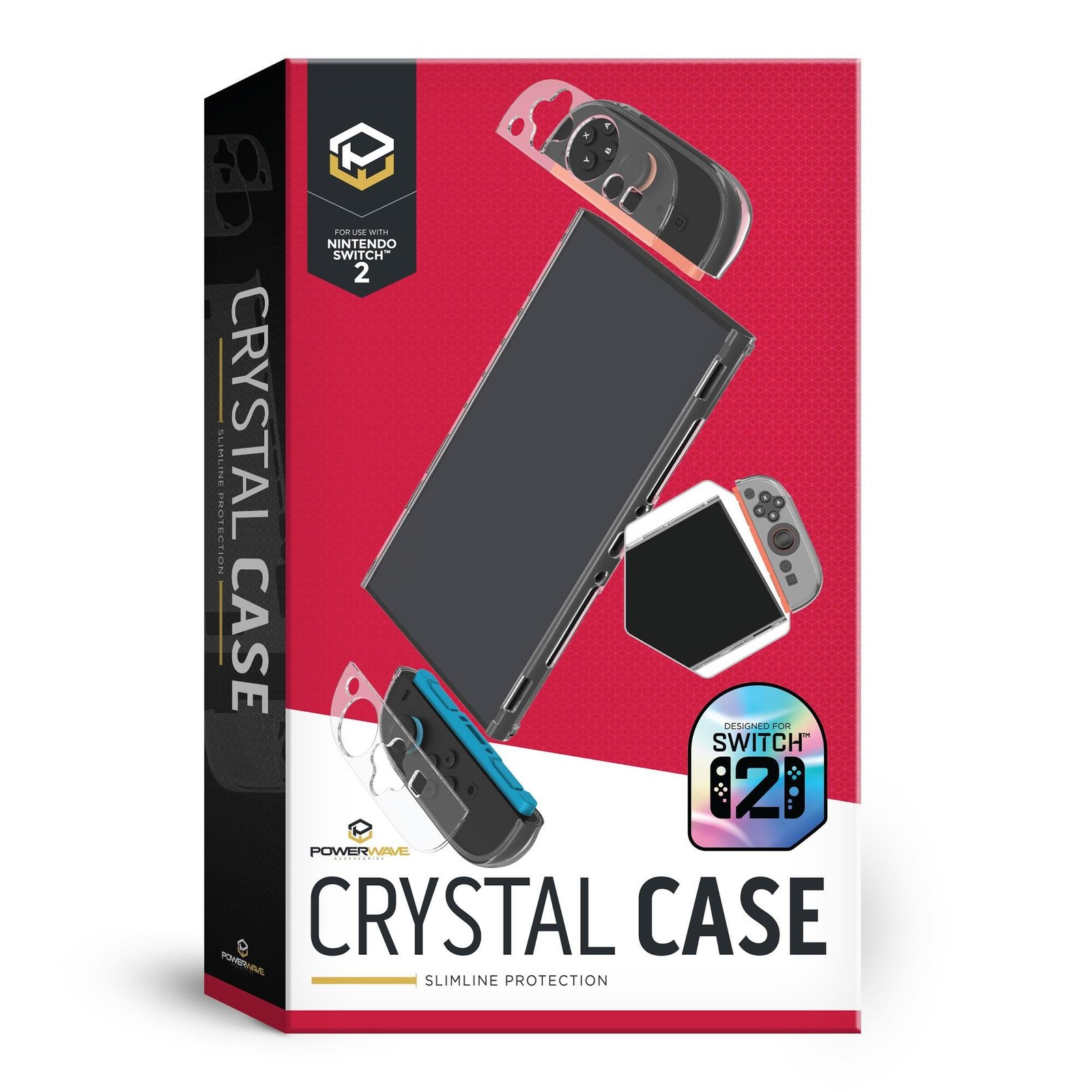 808553-Product-0-I-638804606403599359.jpg Powerwave Crystal Case for Nintendo Switch 2 - Image 1