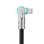 Powerwave 2M USB-C LED Charging Cable with Adjustable Head & USB-A Adapter for Nintendo Switch 2 - Image 2