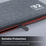 PowerA Officially Licenced Slim Case Dark Heather Grey for Nintendo Switch 2 - Image 9