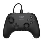 PowerA Advanced Wired Controller with hall effect modules for Nintendo Switch 2  (Black)