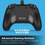 PowerA Advanced Wired Controller with hall effect modules for Nintendo Switch 2 (Mario Time) - Image 9