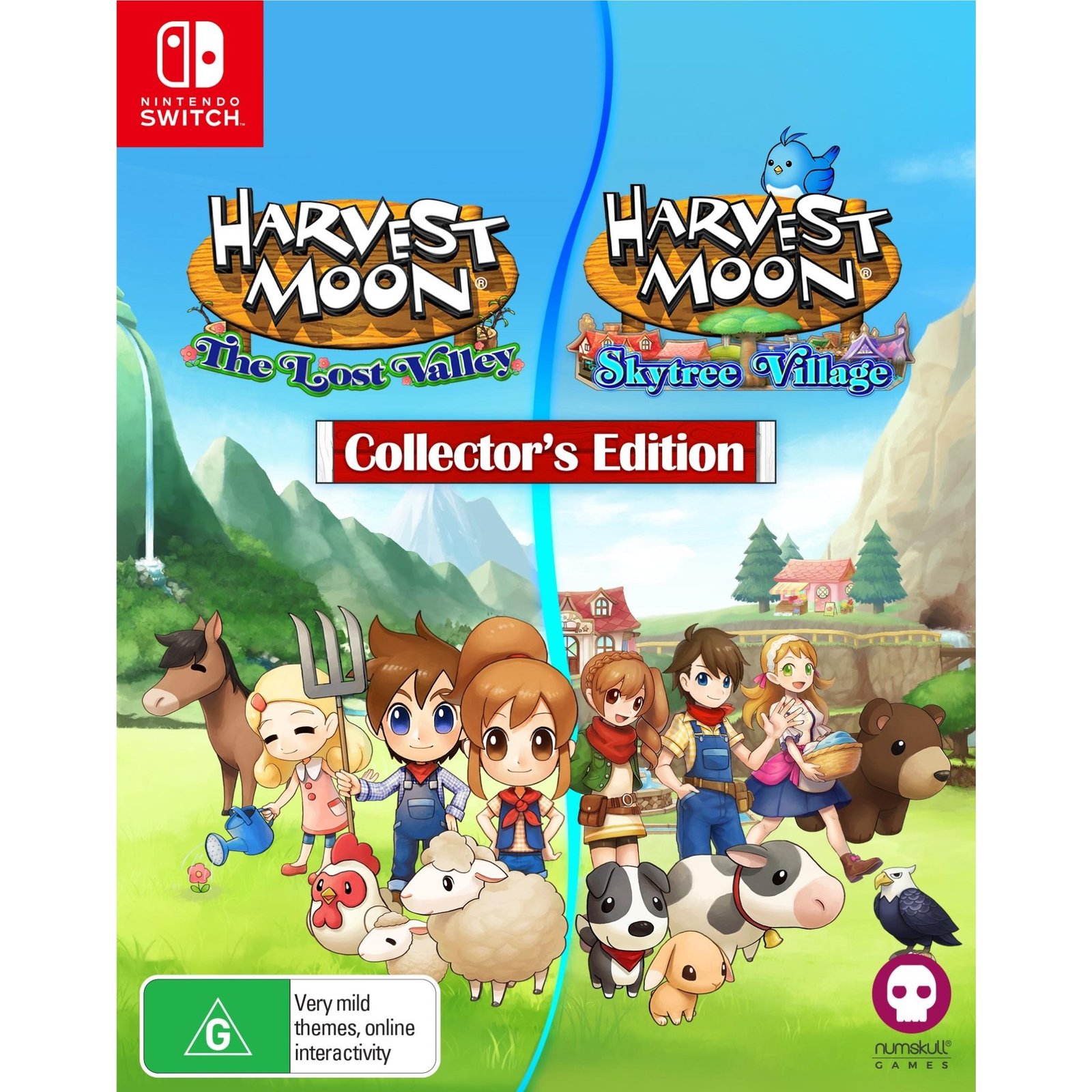 809192-Product-0-I-638786331602852255.jpg Harvest Moon: The Lost Valley & Skytree Village Double Pack Collector's Edition - Image 1