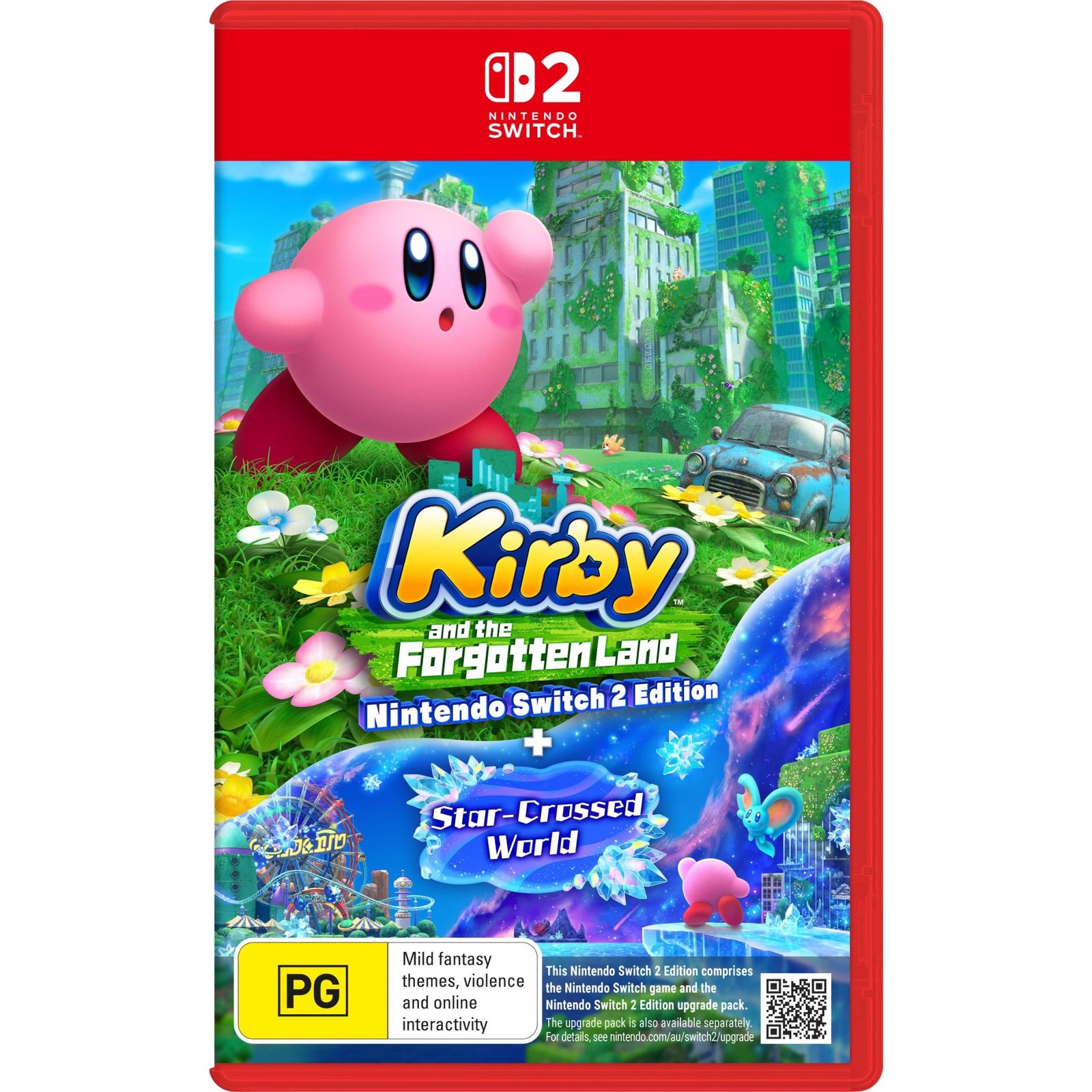 811083-Product-0-I-638792101803385773.jpg Kirby and the Forgotten Land - Nintendo Switch 2 Edition + Star-Crossed World - Image 1
