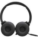 JBL Tune 520C Wired USB-C On-Ear Headphones (Black) - Image 3