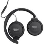 JBL Tune 520C Wired USB-C On-Ear Headphones (Black) - Image 6
