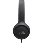 JBL Tune 520C Wired USB-C On-Ear Headphones (Black) - Image 7