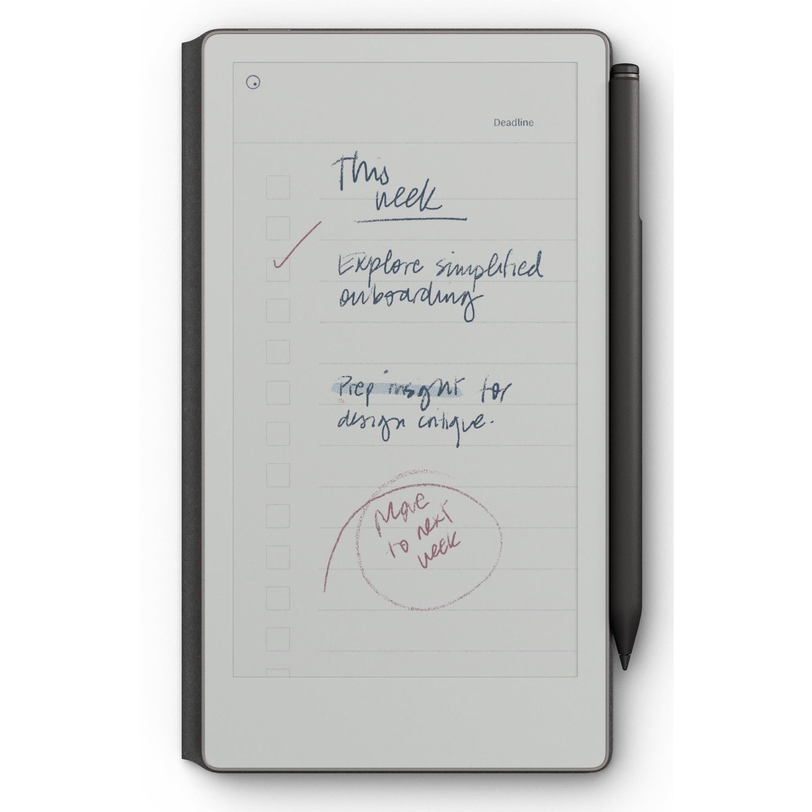 reMarkable Paper Pro Move with MarkerPlus + BookFolio Premium Leather (Black) 1 reMarkable Paper Pro Move with MarkerPlus + BookFolio Premium Leather (Black)