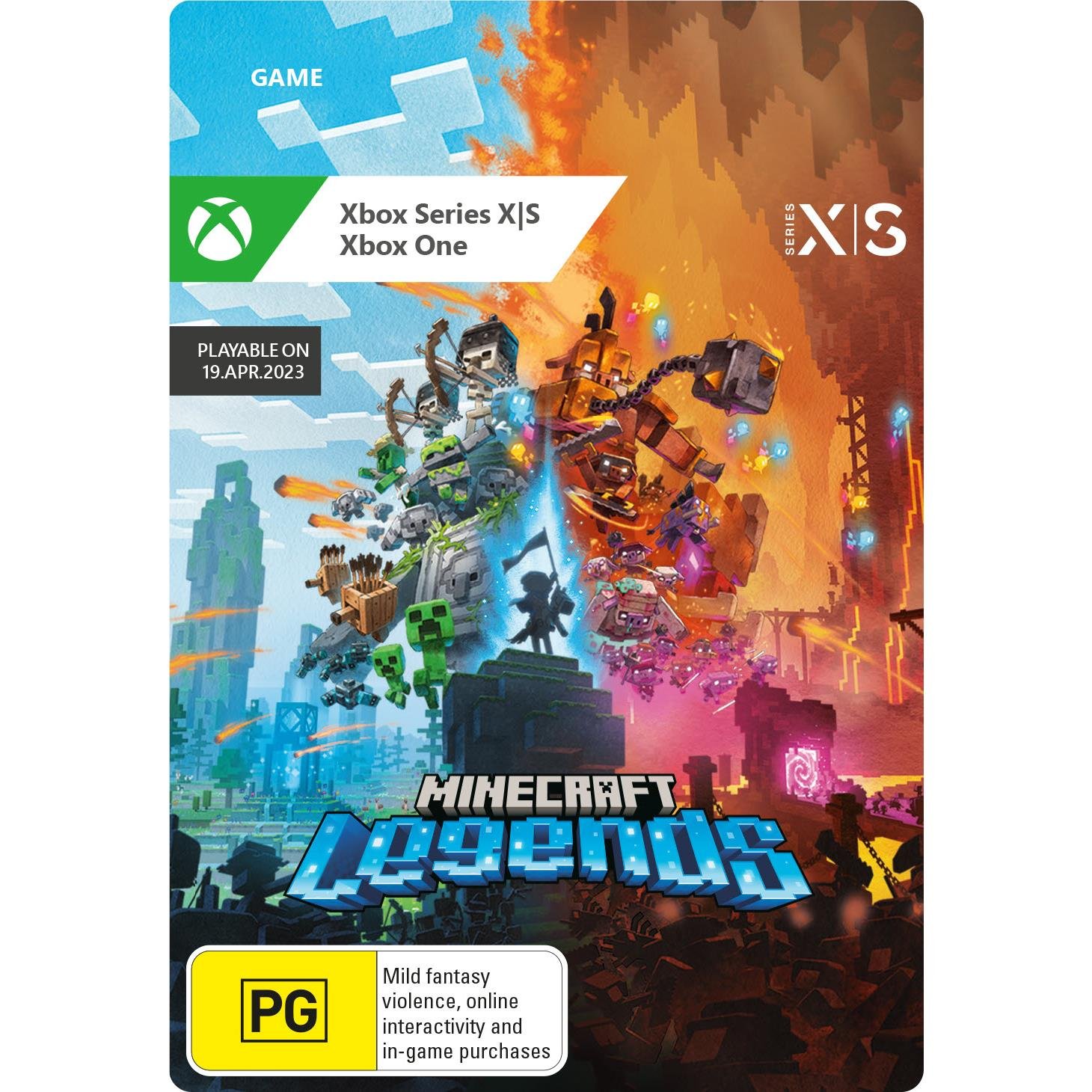 814059-Product-0-I-638839968603549663.jpg Minecraft Legends (Digital Download) - Image 1