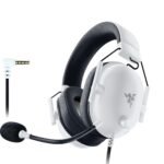 Razer BlackShark V2 X Wired Esports Headset for PlayStation (White)