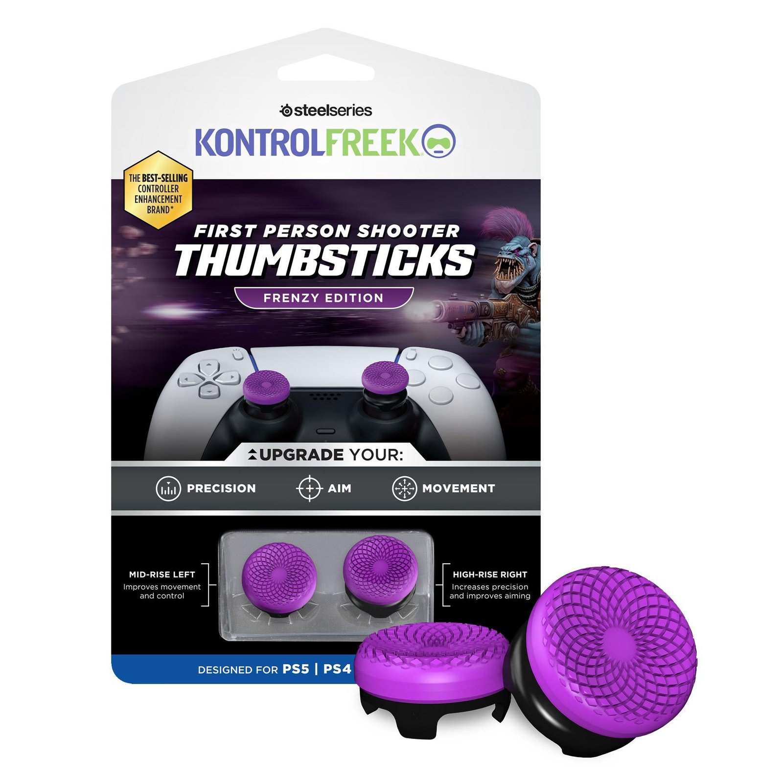 814233-Product-0-I-639062911803023399.jpg KontrolFreak FPS Frenzy (Purple/Black) for PlayStation - Image 1