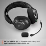 SteelSeries Arctis Nova 3P Wireless Multi-Platform Gaming Headset (Black) - Image 8