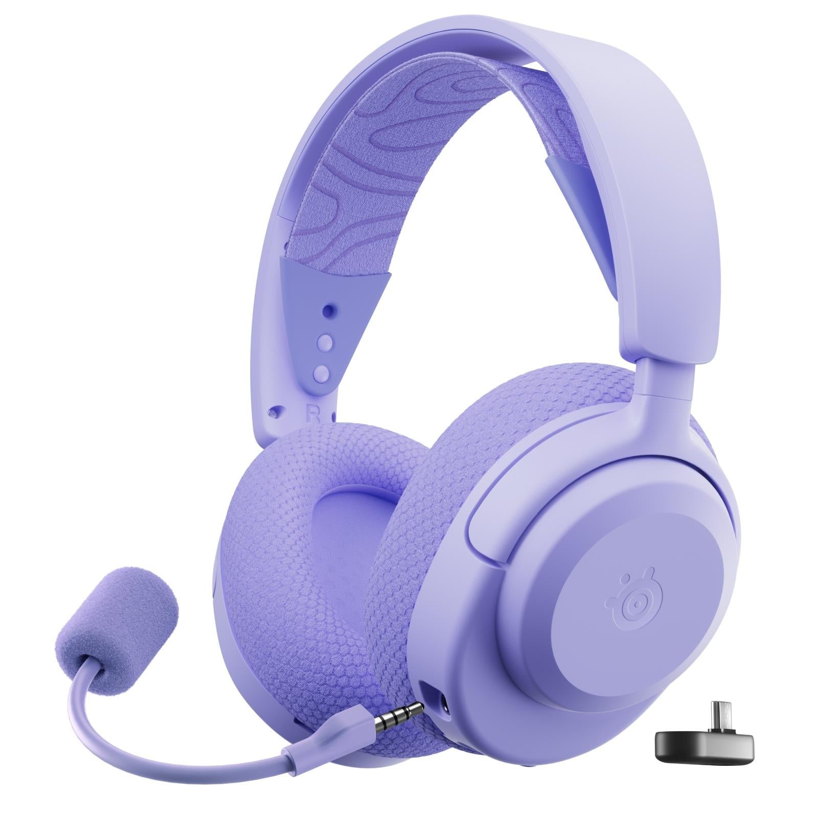 814370-Product-0-I-638839232427450988.jpg SteelSeries Arctis Nova 3P Wireless Multi-Platform Gaming Headset (Lavender) - Image 1