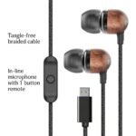 Marley Smile Jamaica USB-C In-Ear Headphones (Signature Black) - Image 3