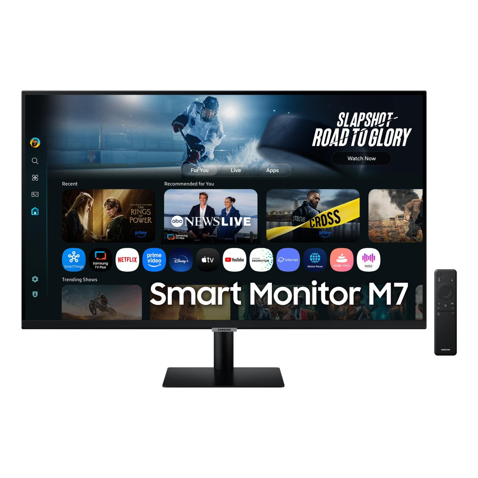 815053-Product-0-I-638880611445952219.jpg Samsung LS32FM700UEXXY M70F 32" 4K UHD Smart Monitor - Image 1