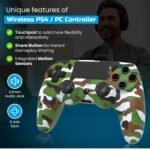 Playmax Wireless Controller for PS4 / PC (Camo) - Image 3