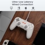 GameSir Tegenaria Lite Wired Symmetric Game Controller (Retro Grey) - Image 7