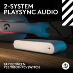 Logitech G Astro A20X PLAYSYNC Wireless Headset (White) - Image 3