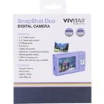 Vivitar SnapShot Duo Digital Camera (Purple) - Image 7
