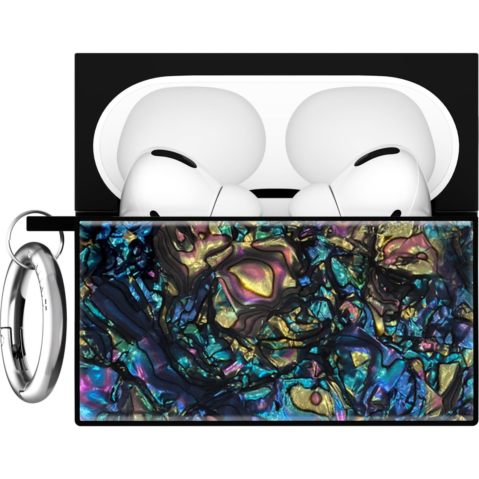 831403-Product-0-I-638961580634053675.jpg Flaunt Square Case for AirPods Pro 3 (Abalone Shell) - Image 1