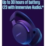 Bose QuietComfort Ultra Noise Cancelling Headphones Gen 2 (Midnight Violet) - Image 2