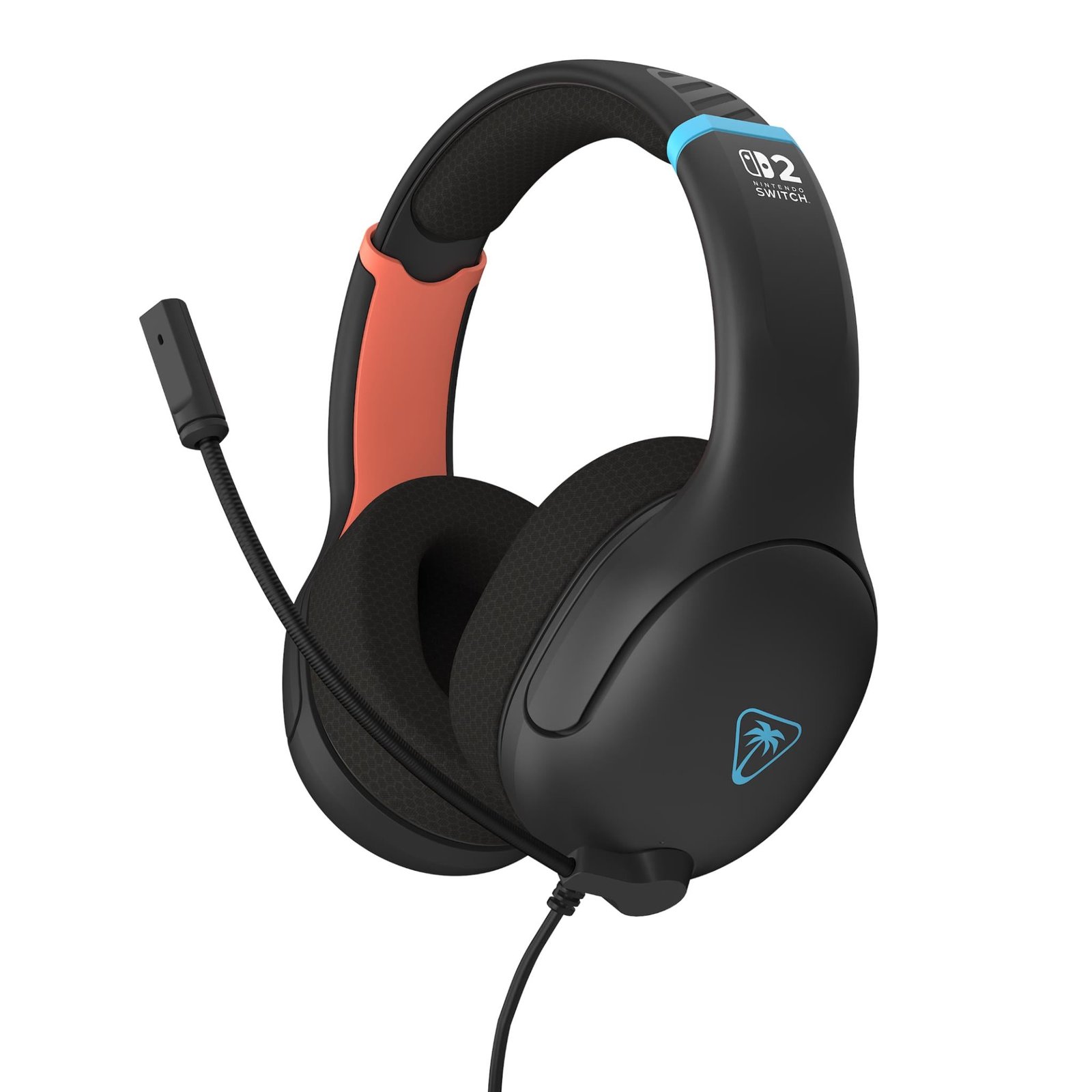 835282-Product-0-I-638930744405937078.jpg Turtle Beach Airlite Fit Wired Gaming Headset for Nintendo Switch 2 (Black) - Image 1