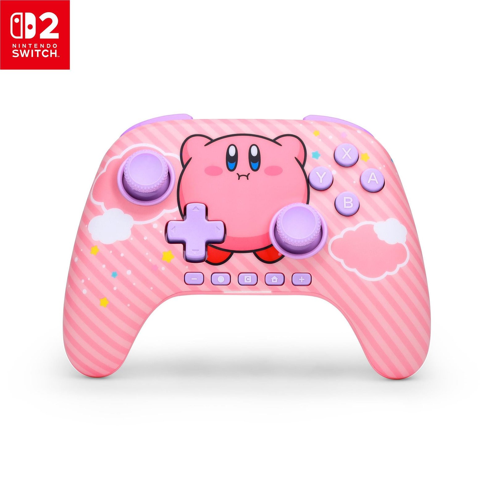 835344-Product-0-I-638986705205678409.jpg PowerA Advantage Wireless Controller for Nintendo Switch (Kirby Puff) - Image 1