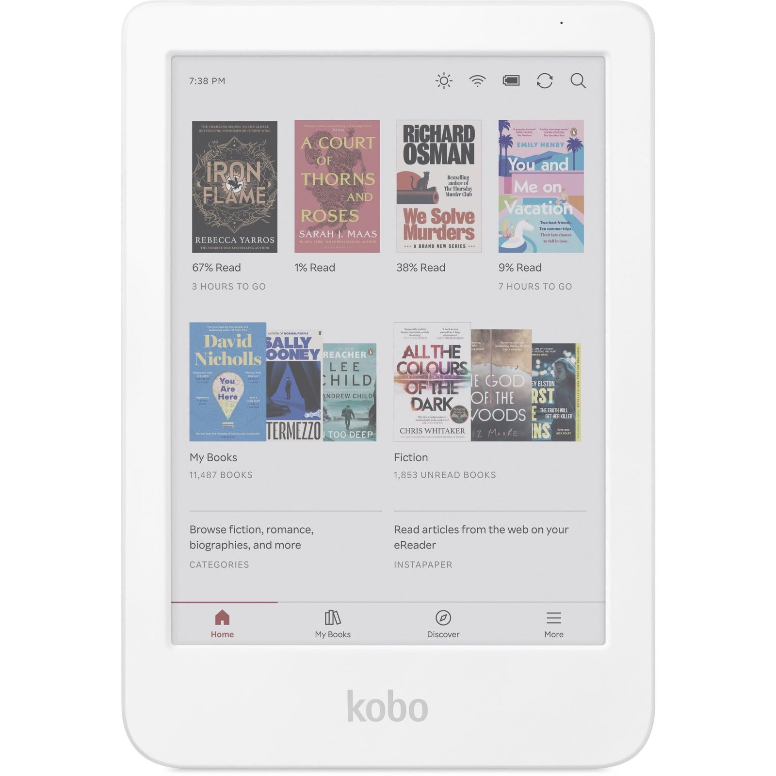 835371-Product-0-I-638960824805906978.jpg Kobo Clara Colour (White) - Image 1