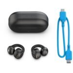 JLab Flex Open Wireless Earbuds (Black) - Image 4