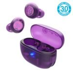 JLab Go Pop ANC True Wireless Earbuds (Clear Purple) - Image 2