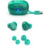 JLab Go Pop ANC True Wireless Earbuds (Clear Teal) - Image 3
