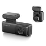 Kapture KPT-2400 4K Front and Rear Discreet Dashcam with Wi-Fi and GPS