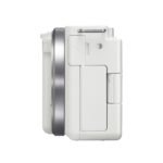 Sony ZV-E10 Mirrorless Vlog Camera with 16-50mm OSS II Lens Kit (White) - Image 6