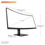 OMEN 34C G2 34" WQHD 180Hz Curved Gaming Monitor - Image 9