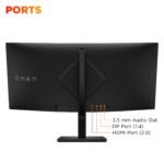OMEN 34C G2 34" WQHD 180Hz Curved Gaming Monitor - Image 10