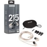 Shure SE 215 Stereo In-ear Clear Earphones - Image 3