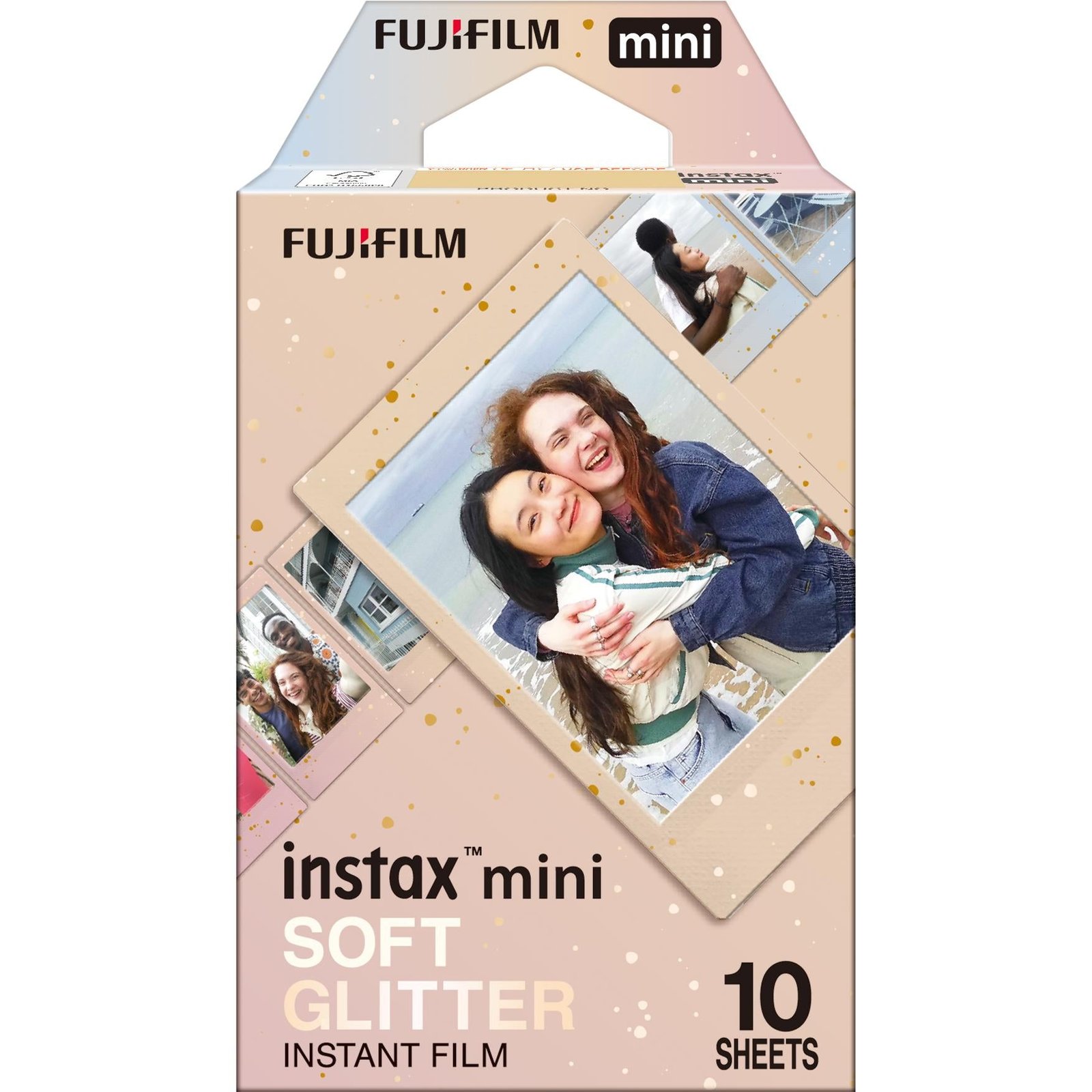 845166-Product-0-I-638990997605639381.jpg Fujifilm Instax Mini Film Soft Glitter (10 Pack) - Image 1